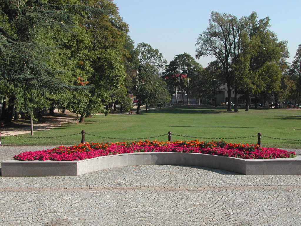 le jardin de l'Hotel de Ville